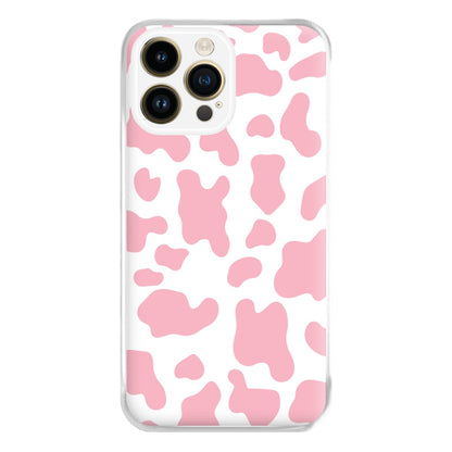 Pink Cow - Animal Patterns Phone Case for iPhone 14 Pro Max