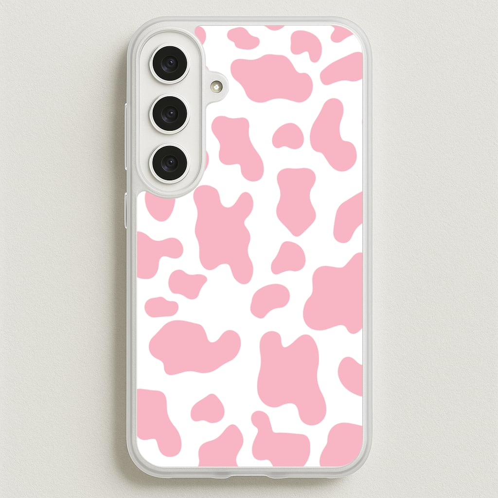 Pink Cow - Animal Patterns Phone Case for Galaxy S25FE