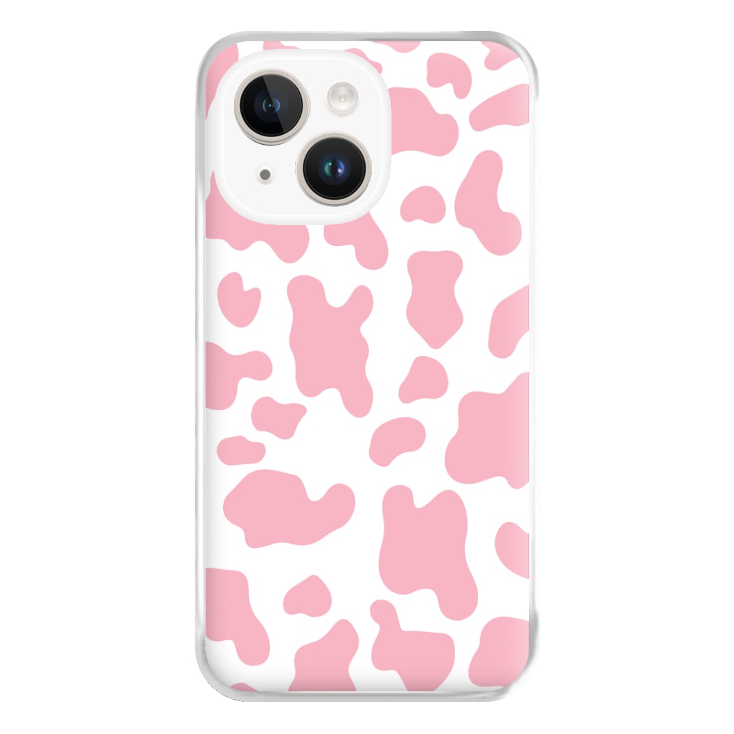 Pink Cow - Animal Patterns Phone Case for iPhone 14 Plus