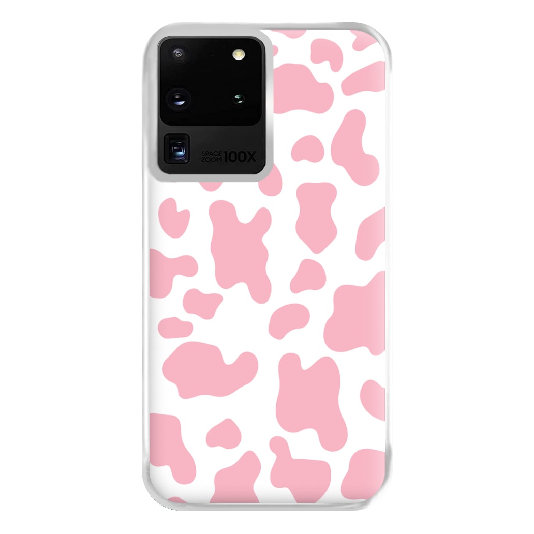 Pink Cow - Animal Patterns Phone Case for Galaxy S20 Ultra