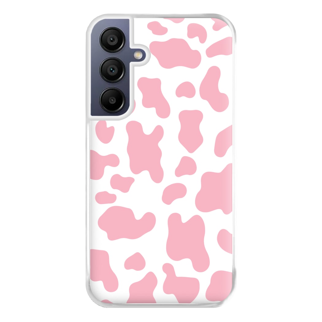 Pink Cow - Animal Patterns Phone Case for Galaxy A16