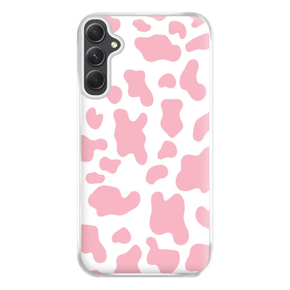 Pink Cow - Animal Patterns Phone Case for Galaxy A54