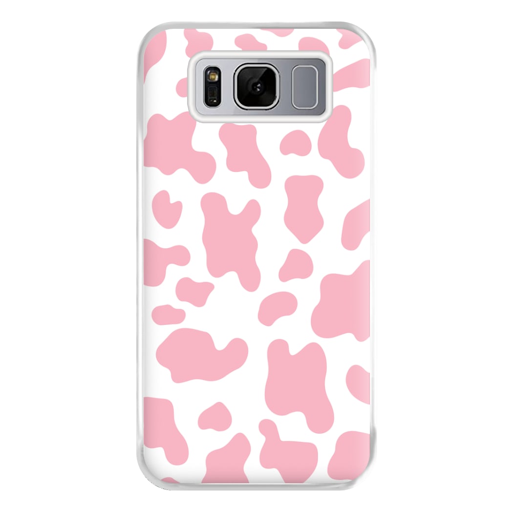 Pink Cow - Animal Patterns Phone Case for Galaxy S8 Plus