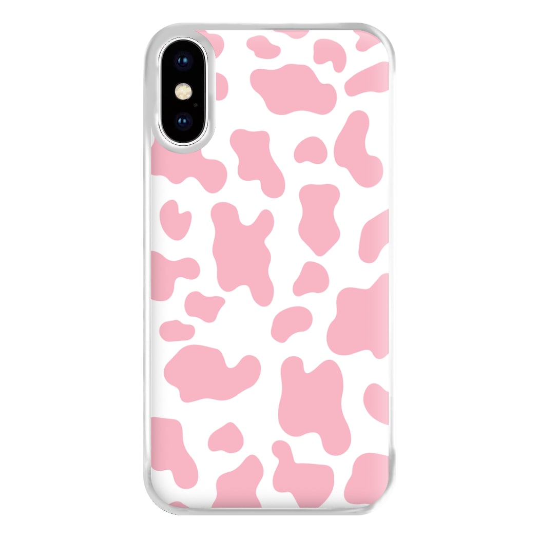 Pink Cow - Animal Patterns Phone Case for iPhone XS Max