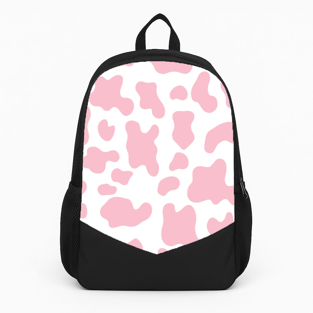 Pink Cow - Animal Patterns Backpack
