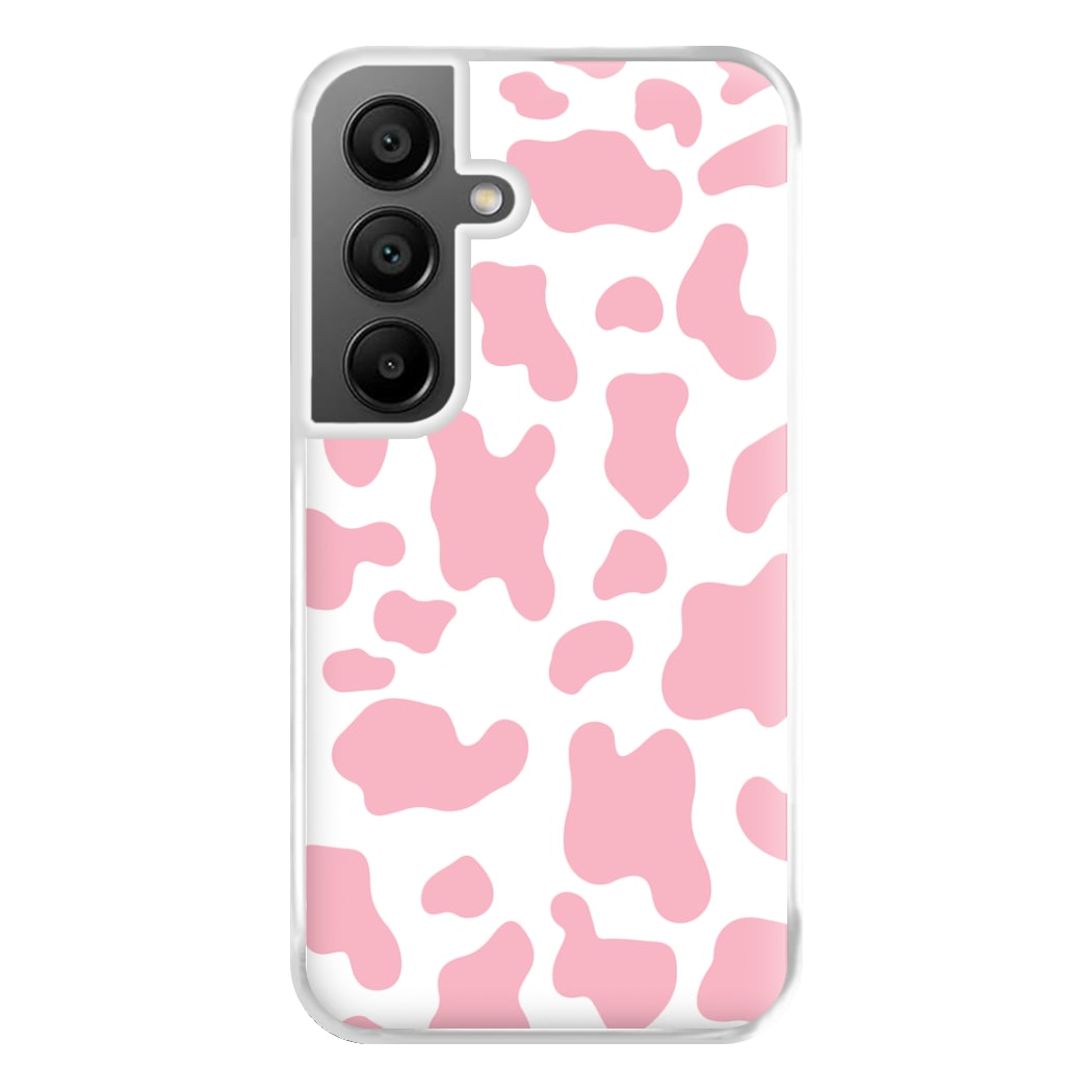 Pink Cow - Animal Patterns Phone Case for Galaxy A55