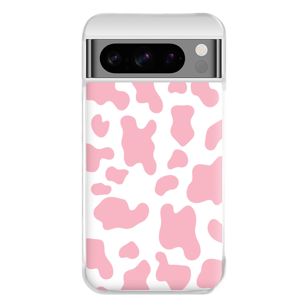 Pink Cow - Animal Patterns Phone Case for Google Pixel 8 Pro