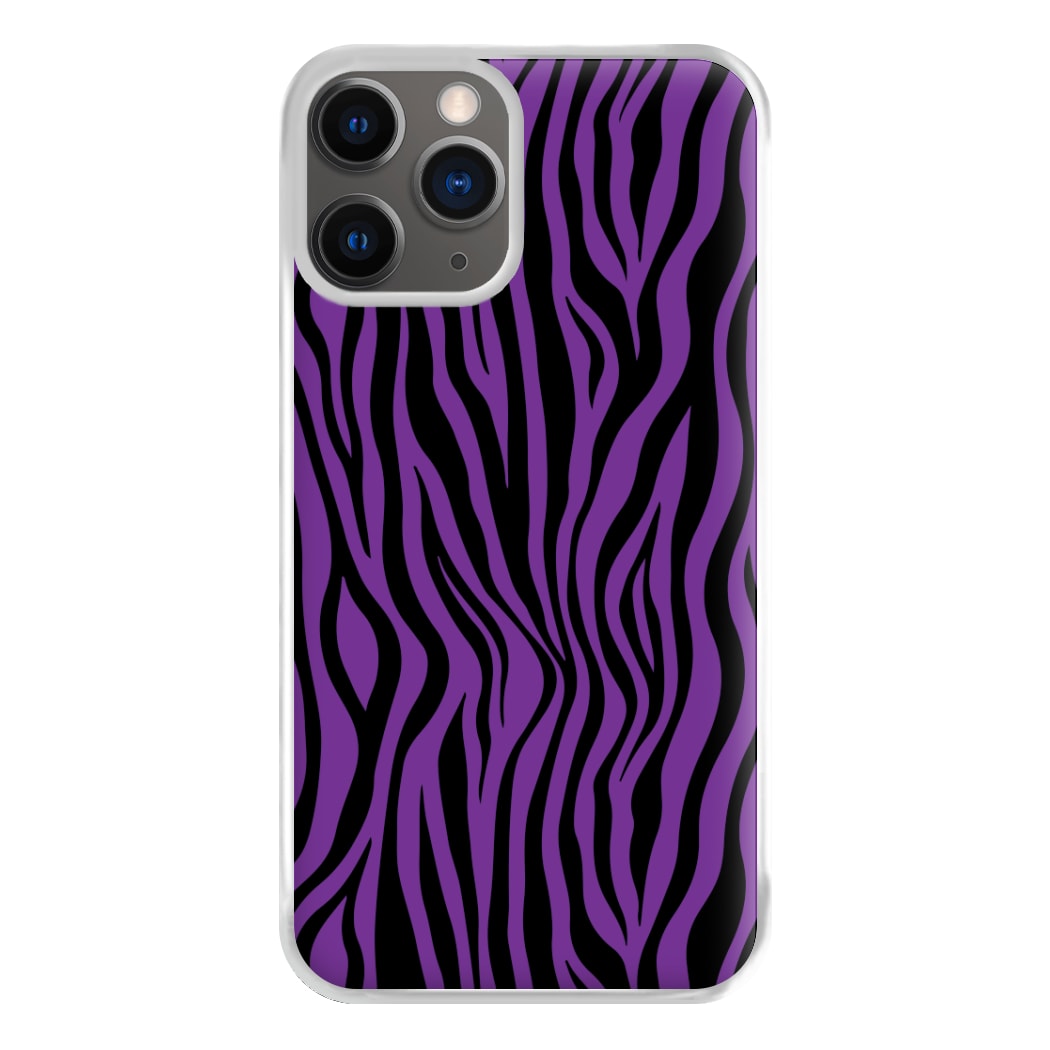 Purple Zebra - Animal Patterns Phone Case for iPhone 12 Pro Max