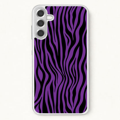 Purple Zebra - Animal Patterns Phone Case for Galaxy A17