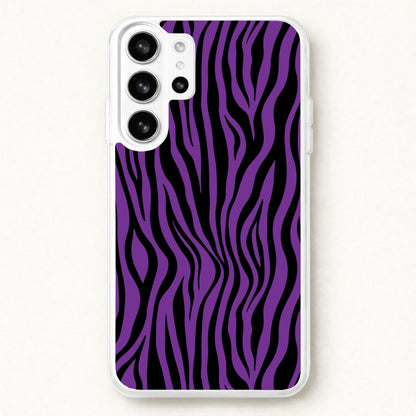 Purple Zebra - Animal Patterns Phone Case for Galaxy S26 Ultra