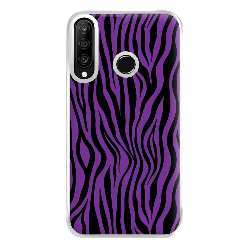 Purple Zebra - Animal Patterns Phone Case for Huawei P30 Lite