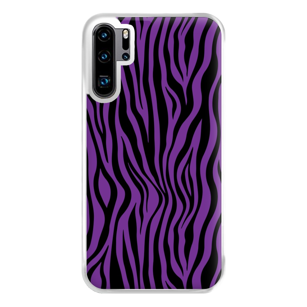 Purple Zebra - Animal Patterns Phone Case for Huawei P30 Pro