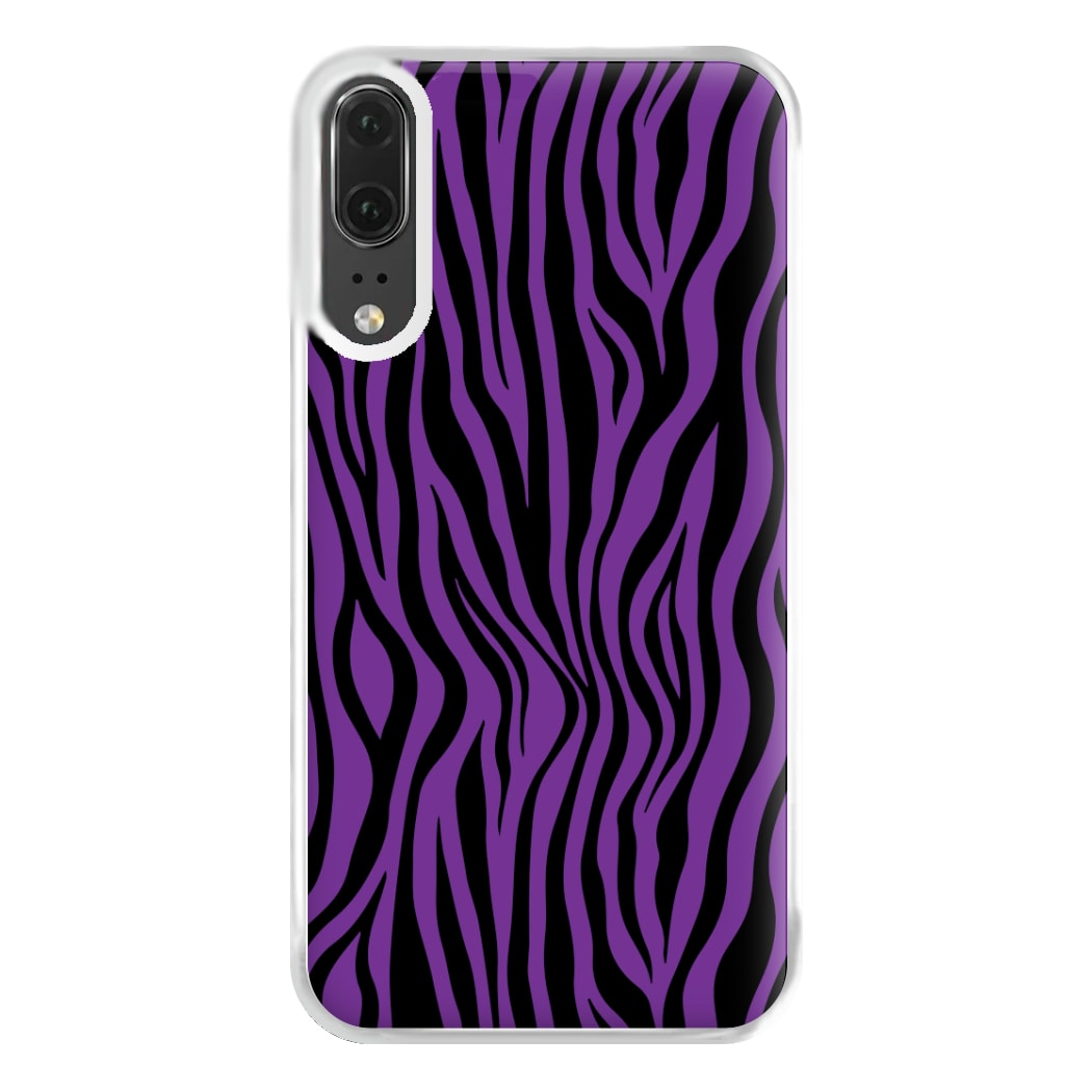 Purple Zebra - Animal Patterns Phone Case for Huawei P20