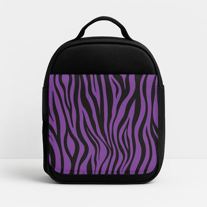 Purple Zebra - Animal Patterns Insulated Lunchbox