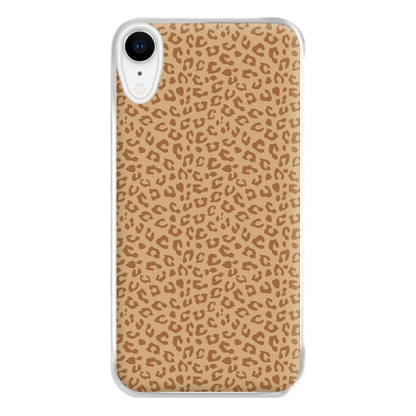 Leopard - Animal Patterns Phone Case for iPhone XR