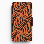 Tiger - Animal Patterns Flip / Wallet Phone Case 1