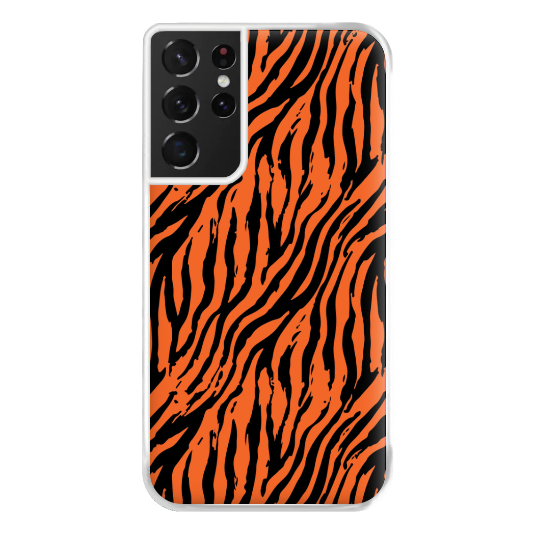 Tiger - Animal Patterns Phone Case for Galaxy S21 Ultra