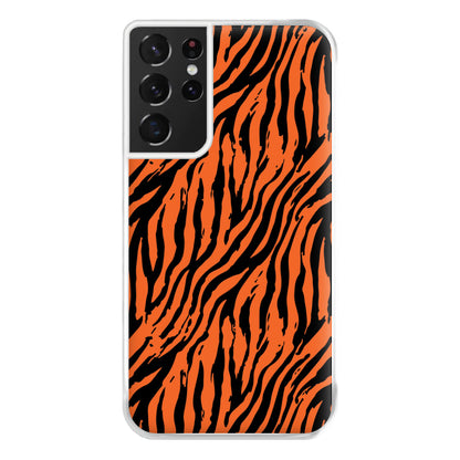 Tiger - Animal Patterns Phone Case for Galaxy S21 Ultra