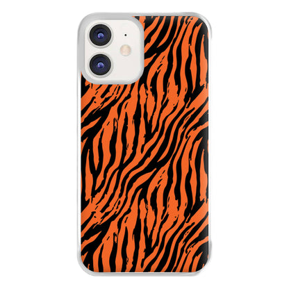 Tiger - Animal Patterns Phone Case for iPhone 12 / 12 Pro