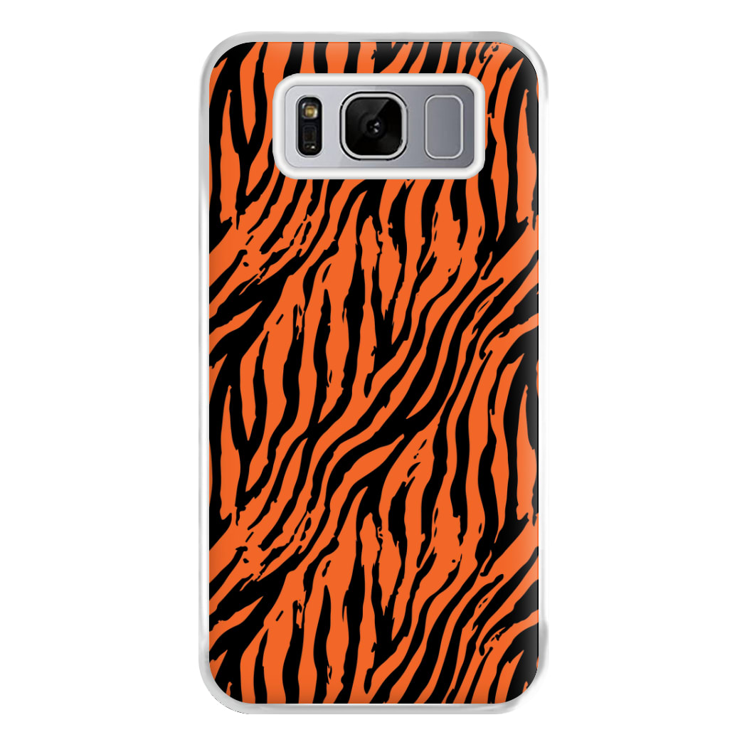 Tiger - Animal Patterns Phone Case for Galaxy S8 Plus