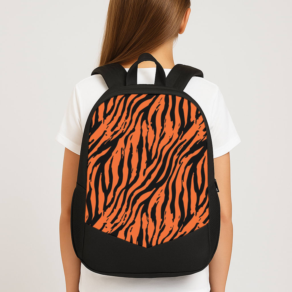 Tiger - Animal Patterns Large School Bag