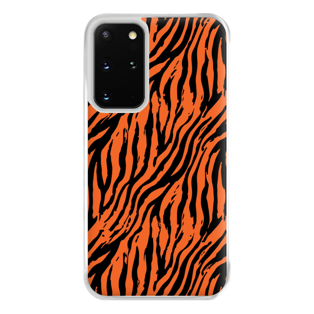 Tiger - Animal Patterns Phone Case for Galaxy S20 Plus