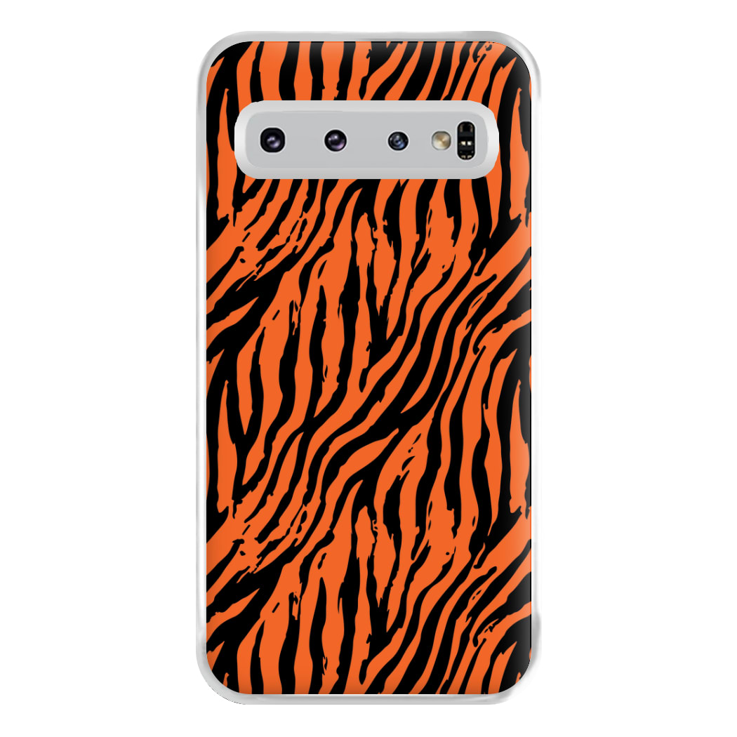 Tiger - Animal Patterns Phone Case for Galaxy S10 Plus