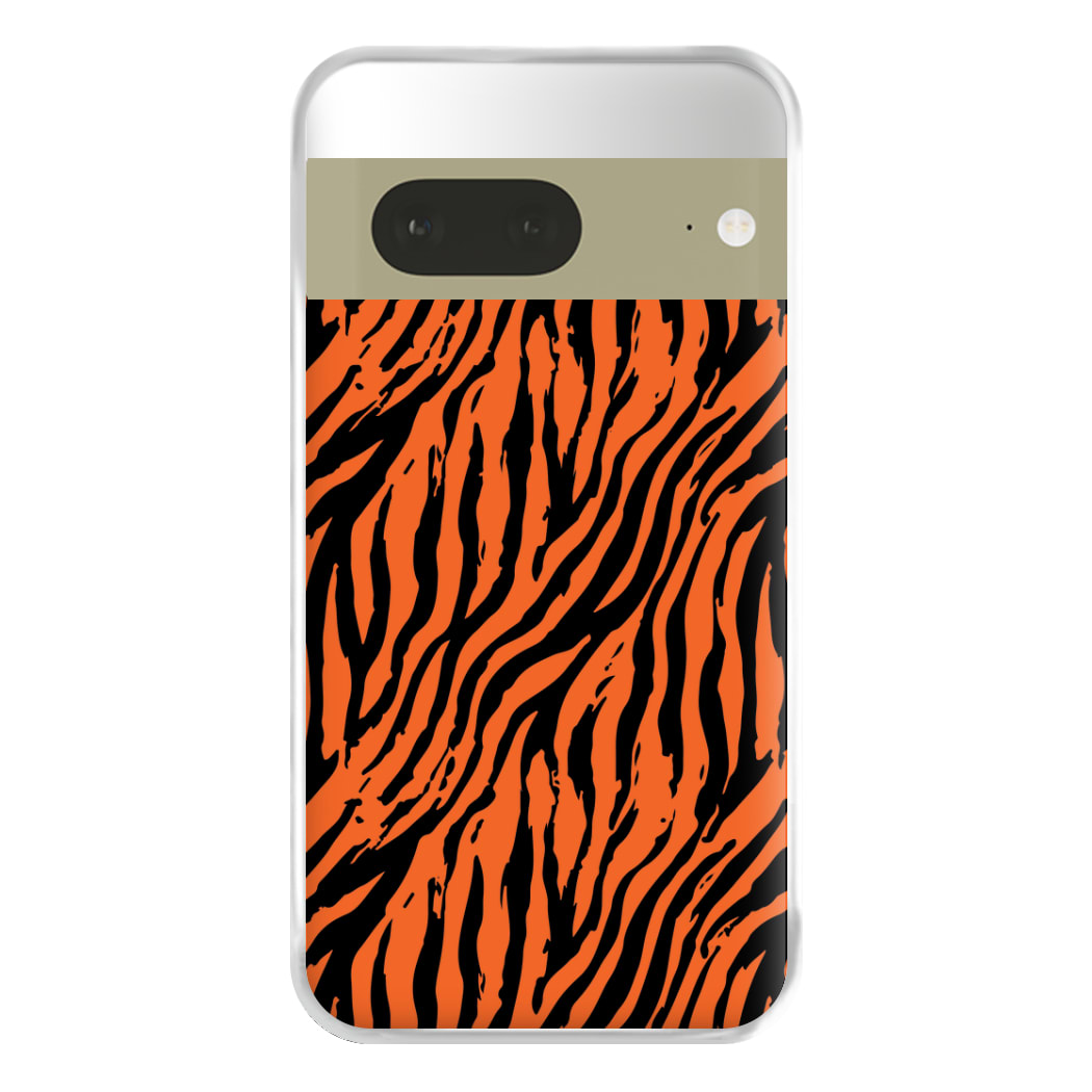 Tiger - Animal Patterns Phone Case for Google Pixel 7a