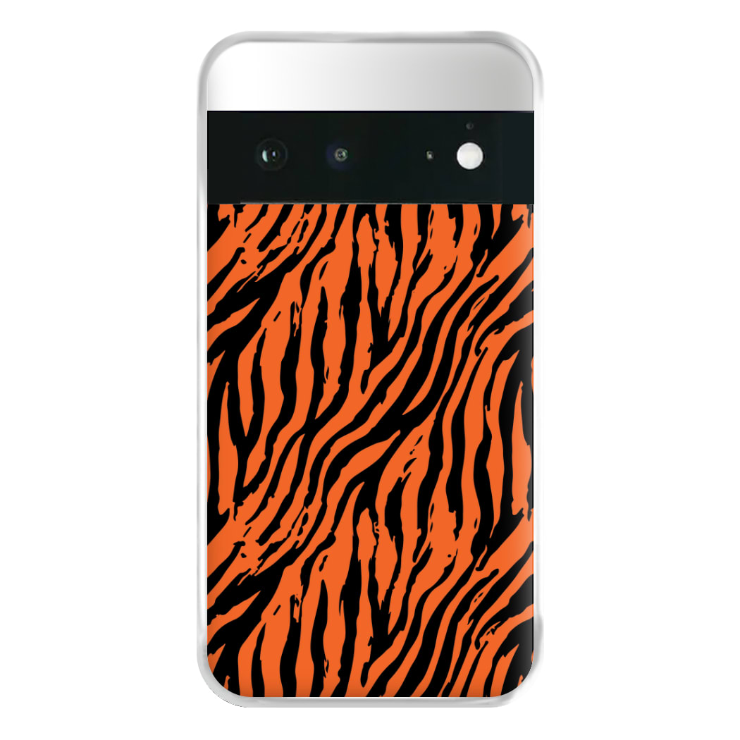 Tiger - Animal Patterns Phone Case for Google Pixel 6a