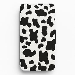 Cow - Animal Patterns Flip / Wallet Phone Case