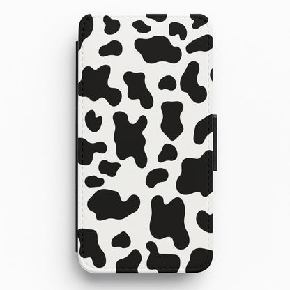 Cow - Animal Patterns Flip / Wallet Phone Case