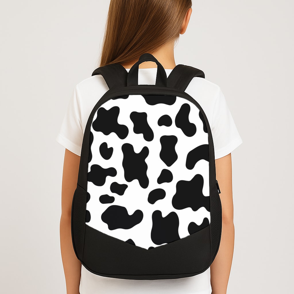 Cow - Animal Patterns Large School Bag