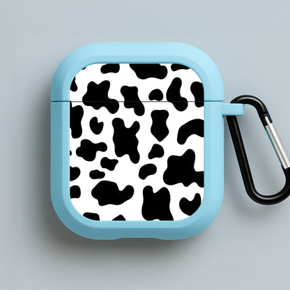 Cow - Animal Patterns Blue AirPods Case