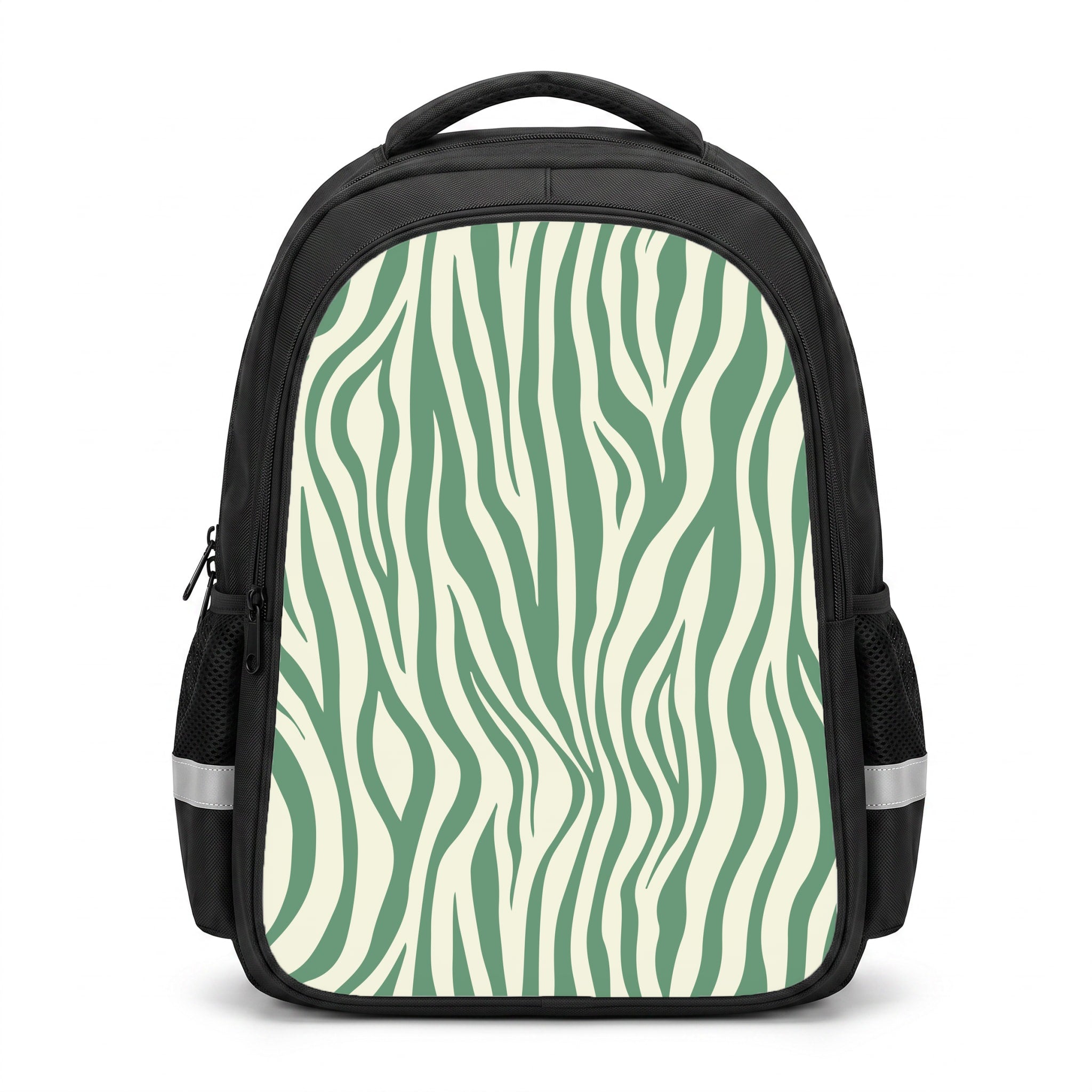 Green Zebra - Animal Patterns Backpack
