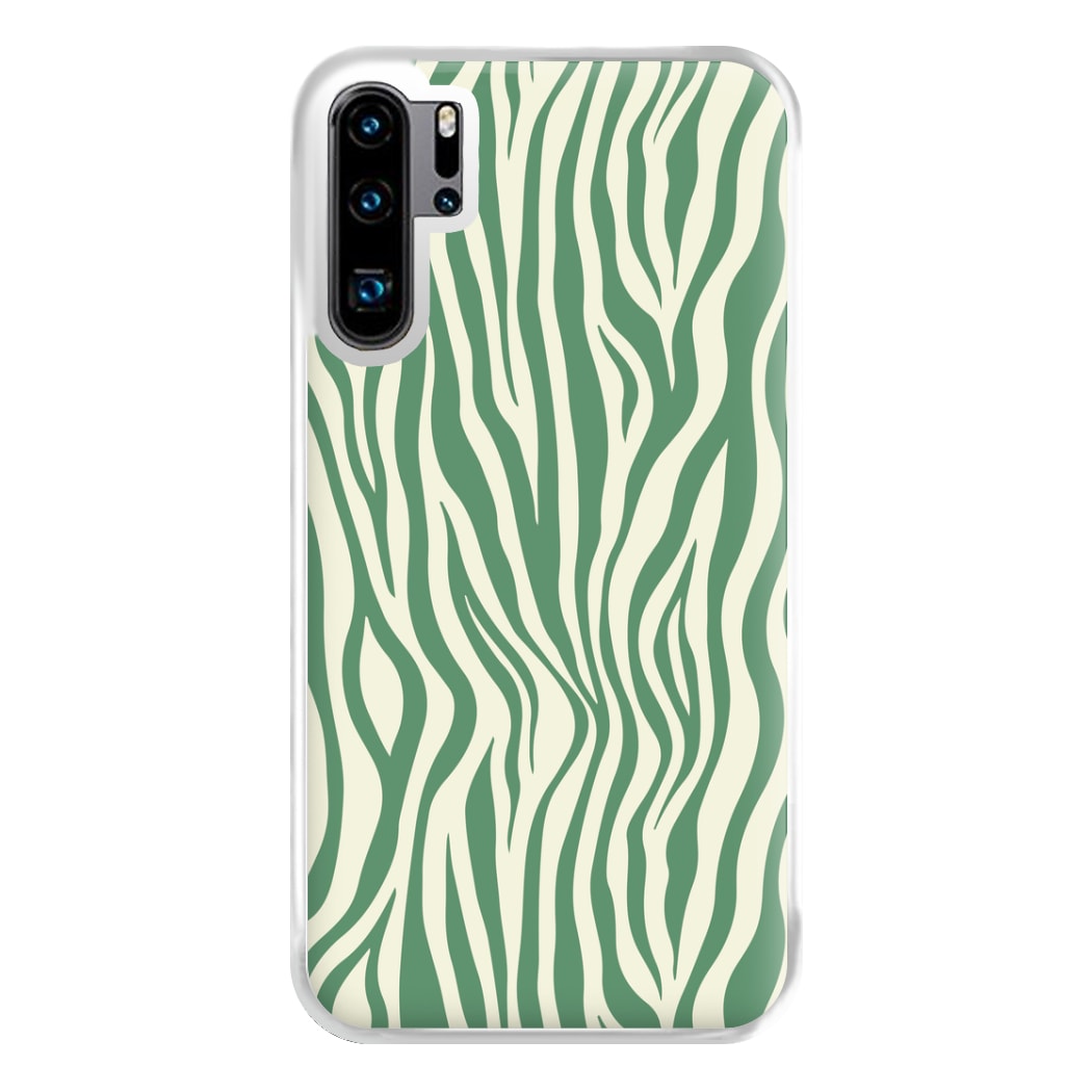 Green Zebra - Animal Patterns Phone Case for Huawei P30 Pro