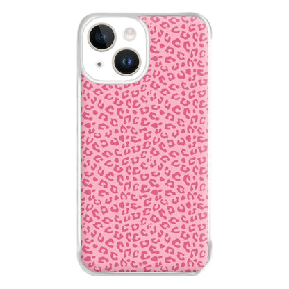 Pink Cheetah - Animal Patterns Phone Case for iPhone 14