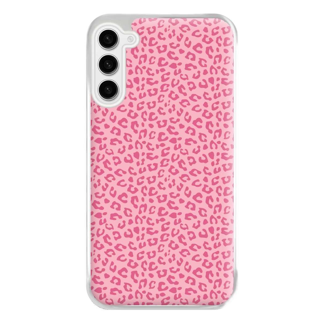 Pink Cheetah - Animal Patterns Phone Case for Galaxy S23FE