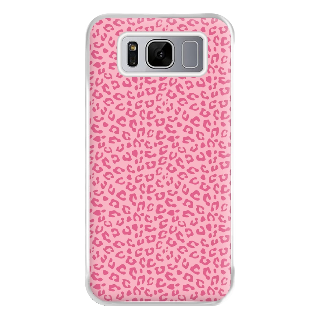 Pink Cheetah - Animal Patterns Phone Case for Galaxy S8 Plus