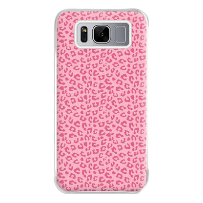 Pink Cheetah - Animal Patterns Phone Case for Galaxy S8 Plus