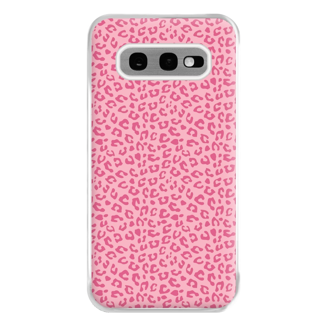 Pink Cheetah - Animal Patterns Phone Case for Galaxy S10e