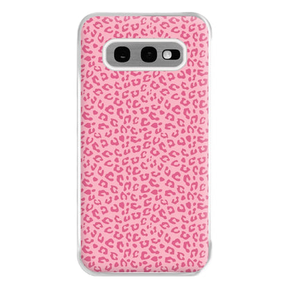 Pink Cheetah - Animal Patterns Phone Case for Galaxy S10e