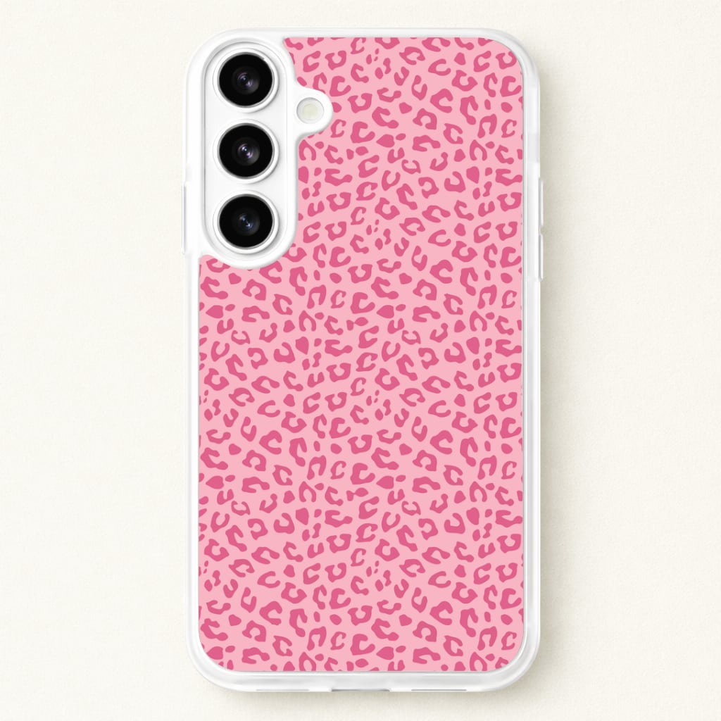 Pink Cheetah - Animal Patterns Phone Case for Galaxy S26