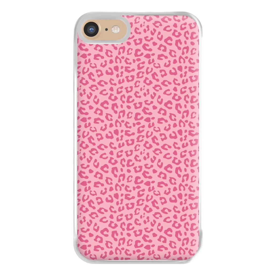 Pink Cheetah - Animal Patterns Phone Case for iPhone 6 / 7 / 8 / SE