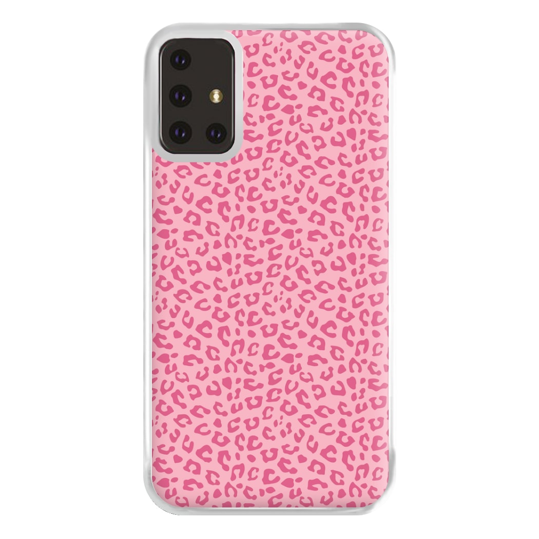 Pink Cheetah - Animal Patterns Phone Case for Galaxy A71