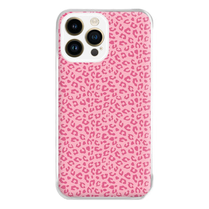 Pink Cheetah - Animal Patterns Phone Case for iPhone 14 Pro Max