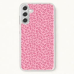 Pink Cheetah - Animal Patterns Phone Case for Galaxy A57