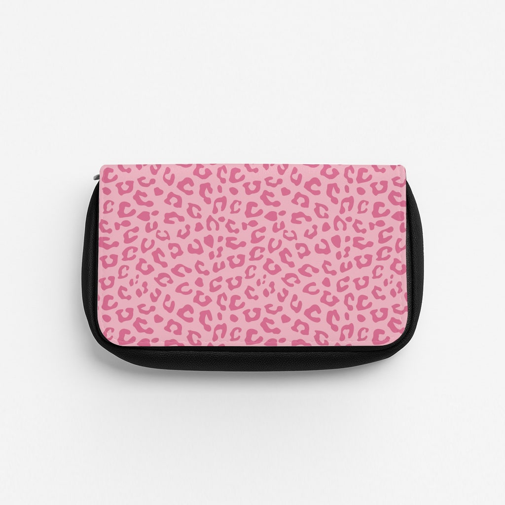 Pink Cheetah - Animal Patterns Pencil Case