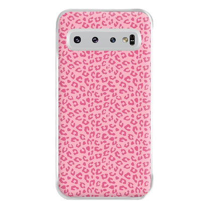 Pink Cheetah - Animal Patterns Phone Case for Galaxy S10 Plus