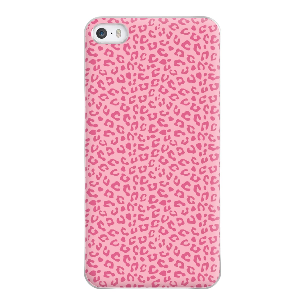 Pink Cheetah - Animal Patterns Phone Case for iPhone 5 / 5s / SE 2016