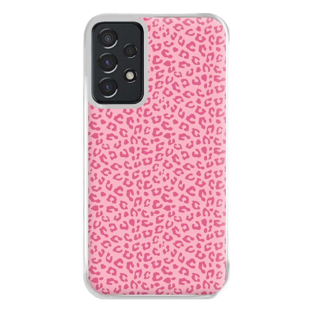 Pink Cheetah - Animal Patterns Phone Case for Galaxy A52 / A52s